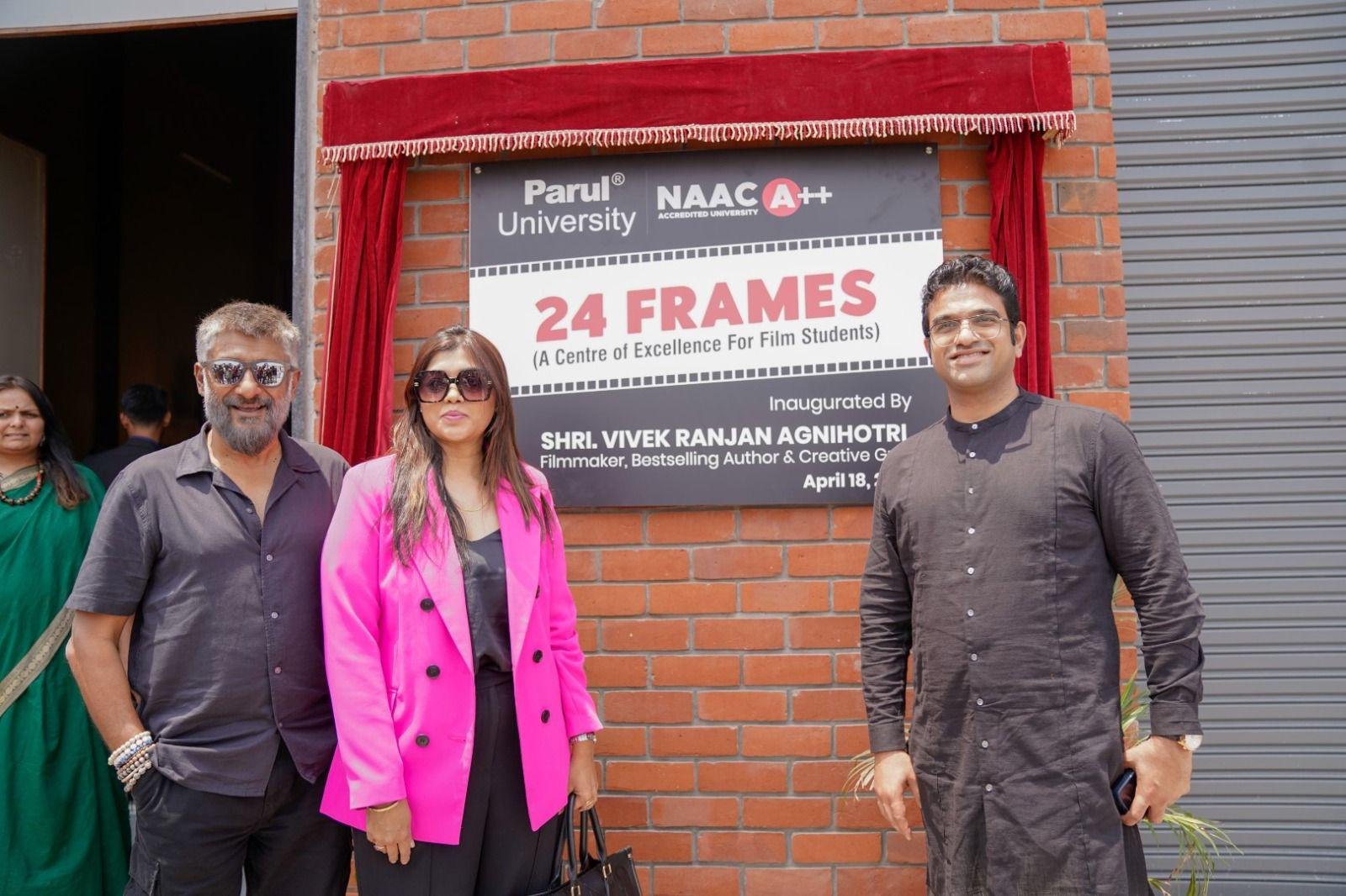 Ketki Pandit at 24 Frames, a centre of excellence for film students at Parul University