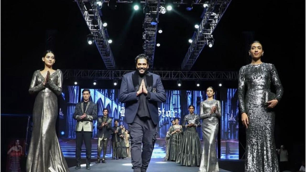 Models on the runway at Fashion Fest