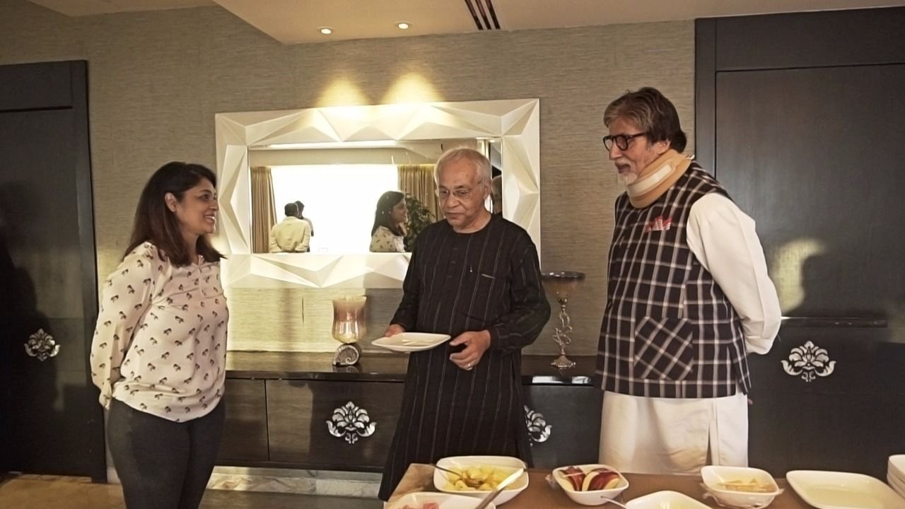 With Amitabh Bachchan