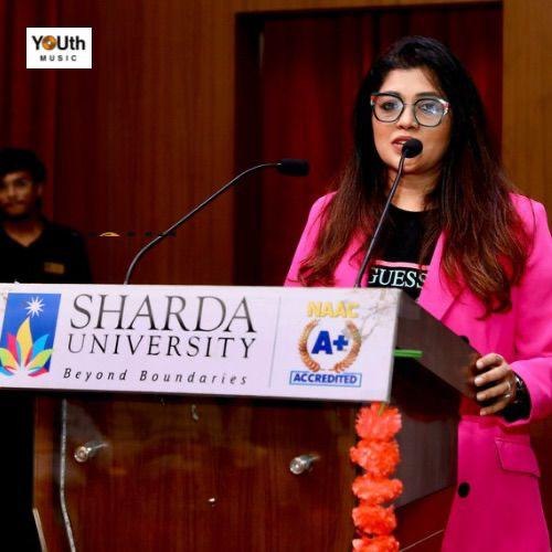 A YOUth Music talk at Sharda University