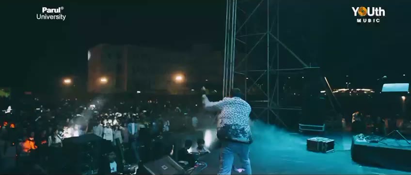 A Youth Music performance seen from the stage